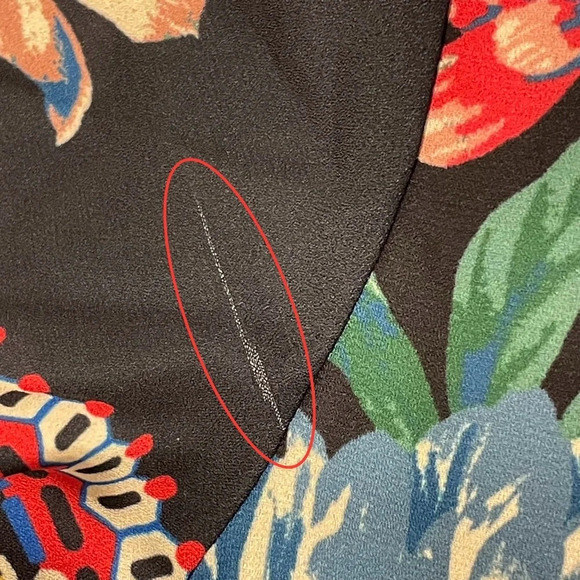 FLYING TOMATO Floral‎ Wrap Hi-Lo Dress in Black - Picture 7 of 10